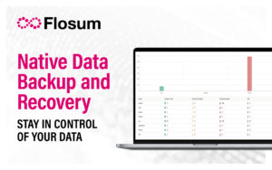 Flosum Announces Release of Native Data Backup and Recovery Solution